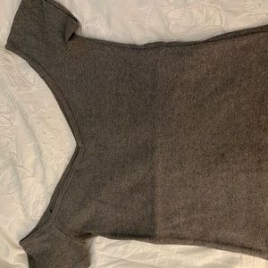 Abercrombie and Fitch Ribbed Off The Shoulder